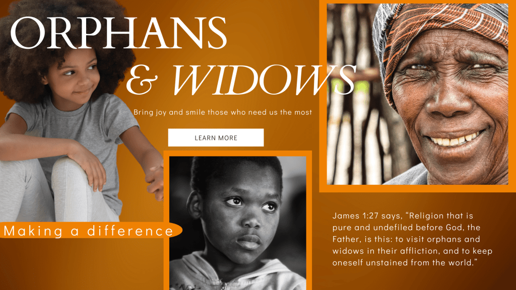 visit orphans and widows